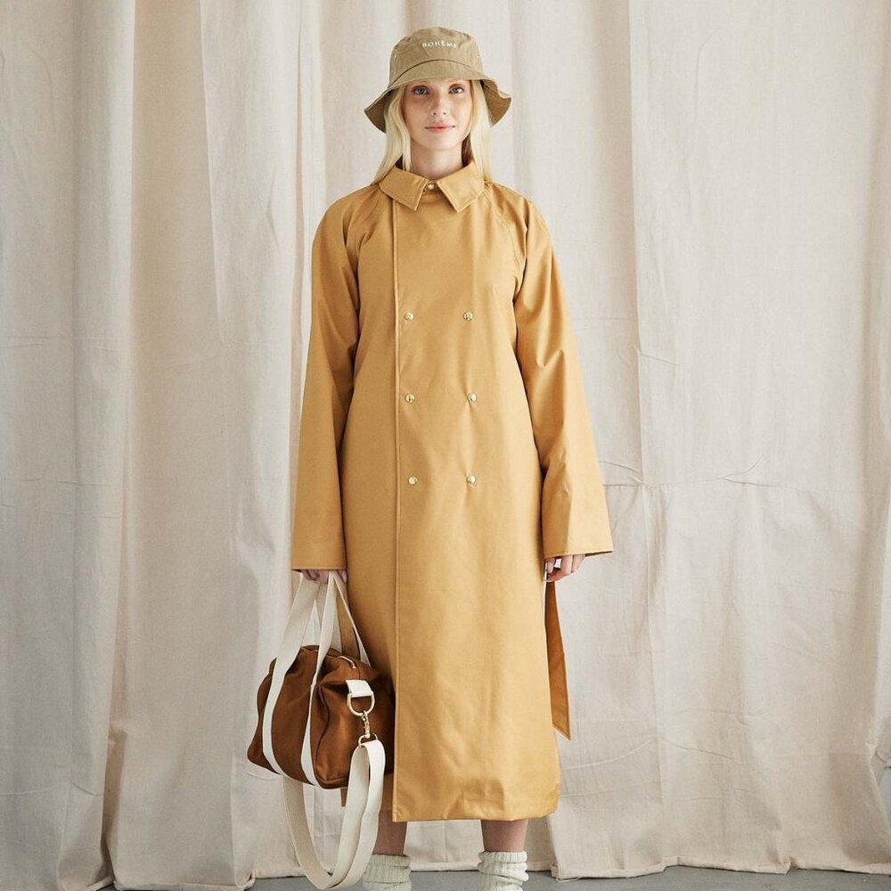 Bohéme x fairechild Trench Rain Coat - Dune